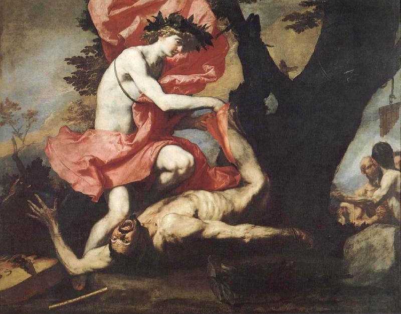 Jusepe de Ribera Marsyas flas oil painting image